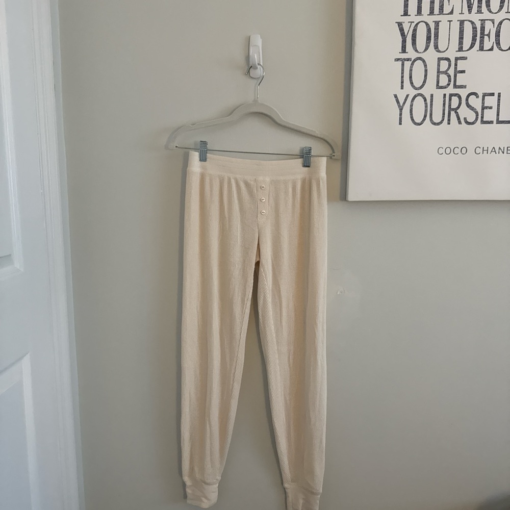 Cozy Beige Lounge Pants